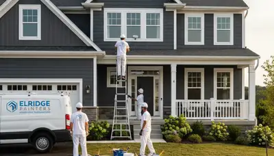 House painters in Baltimore, MD providing professional interior and exterior painting services
