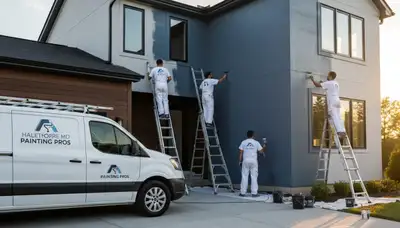 Professional house painters in Baltimore MD providing exterior home painting services