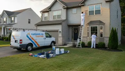 Baltimore, MD house painters delivering professional interior and exterior painting services