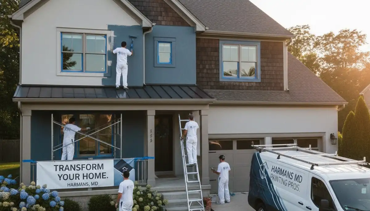 House painters in Baltimore, MD providing professional interior and exterior painting services